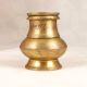 South Indian Handmade Brass Water Pot with Spout for Temple