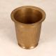 Decorative Brown Finish Holy Water Cup Made of Finest Brass