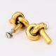 Handmade Solid Golden Brass Knot Cabinet Knob