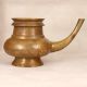 Handcrafted Holy Water Pot with Spout Made of Premium Brass