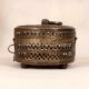 Handcrafted Vintage Brass Jewelry Box in Jali Work for Decoration
