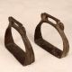 Vintage Finish Handmade Brass Horse Stirrups for Decoration in Pair