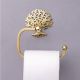 Handmade Brass Tree Toilet Paper Holder for Bathroom