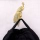 Brass Golden Peacock design Wall Hook for Hanging Clothes