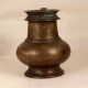 South Indian Holy Brass Water Pot for Hindu Rituals and Decor