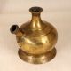 Vintage High-Quality Brass Hookah Base in Himalayan Art