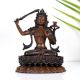 Goddess Manjushri Buddhist Deity Copper Statue in Tibetan Art