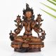 Handcrafted Buddhist Deity Goddess Green Tara Copper Statue