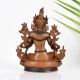Handcrafted Buddhist Deity Goddess Green Tara Copper Statue