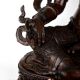 Vintage Finish Goddess Green Tara Copper Statue in Tibetan Art