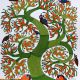 Vibrant Artwork of Gond Art by Padma Shree Durgabai Vyam