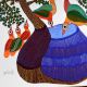 Vibrant Artwork of Gond Art by Padma Shree Durgabai Vyam
