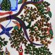 Vibrant Artwork of Gond Art by Padma Shree Durgabai Vyam