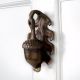 Antique Iron Acorn Door Knocker in Vintage Finish