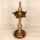5 Jyots Traditional Brass Oil Lamp in Vintage Finish for Prayer Room