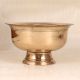 Brown Handmade Brass Holy God Bathtub Pot for Prayer Room