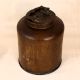 Plain Brown Finish Vintage Brass Milk Pot for Home Decoration