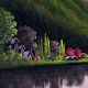 Stunning Paper Painting of Scenery for Hanging Decoration
