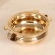 Handmade Shiny Golden Finish Brass Urli for Flower Decor