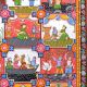 Beautiful Pattachitra Painting of Lord Krishna's Life for Decoration