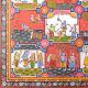 Beautiful Pattachitra Painting of Lord Krishna's Life for Decoration