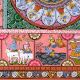Adorable Lord Krishna's Pattachitra Painting on Cloth Paper for Decor