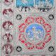 Lord Krishna's Leela Pattachitra Painting on Cloth Paper for Home Decor