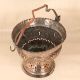 Handmade Beautiful Copper Bucket with Handle for Decoration