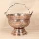 Vintage High-Quality Copper Bucket with Handle for Decoration