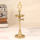 South Indian Adjustable Finest Brass Oil Lamp for Decoration