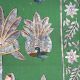 Hand-Painted Lord Krishna Pichwai Golconda Artwork on Cloth for Decor