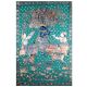 Beautifully Painted Cloth Pichwai Painting of Lord Krishna for Decor