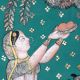 Beautifully Painted Cloth Pichwai Painting of Lord Krishna for Decor