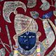 Multi-Colour Lord Krishna Cloth Pichwai Painting for Prayer Room