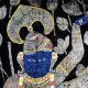 Lord Shrinathji Cloth Pichwai Painting in Golconda Art for Home Decoration