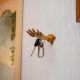 Brass Gold Hand Shape Wall Hook