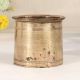 Plain Brown Finish Holy Panchpatra Pot Made of Brass