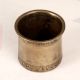 Plain Elegant Brown Brass Panchpatra Pot for Rituals