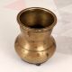 South Indian Finest Brass Panchpatra Water Pot for Decoration