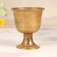 Handcrafted High-Quality Brass Flower Pot in Cup Shape
