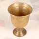 Cup Shaped Brass Flower Pot for Home Decoration