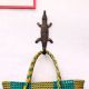 Decorative Antique Iron Crocodile Design Wall Hook