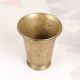 Indian Handmade Holy Brass Water Cup for Hindu Rituals