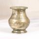 Gujarati Art Handmade Brass Holy Water Pot for Indoor Decor