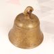 Vintage Handcrafted Finest Brass Temple Bell with Loop