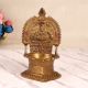 Handmade Holy Finest Brass Gajlaxmi Oil Lamp for Prayer Room