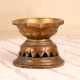 Indian Handmade Finest Brass Diya Oil Lamp for Rituals