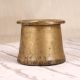 Vintage Handmade Holy Panchpatra Pot Made of Finest Brass