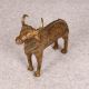 Vintage Handmade Brass Tribal Nandi in Standing Position