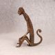 Handcrafted Vintage Brass Tribal Monkey in Sitting Position